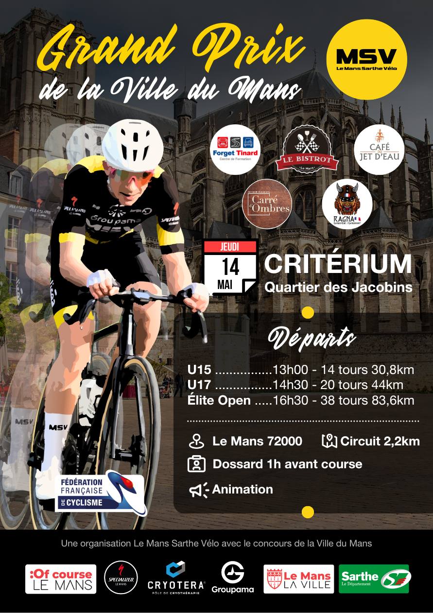 Flyer Grand Prix de la Ville du Mans