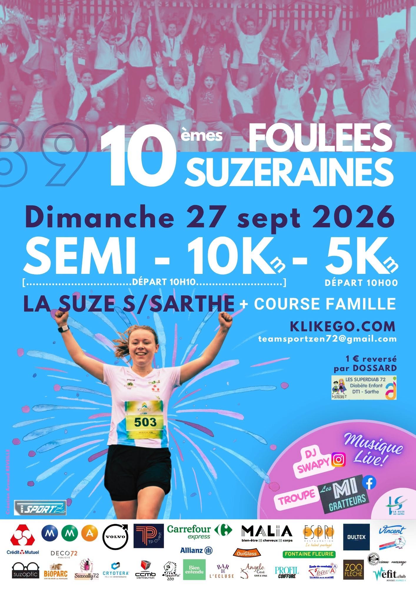 Flyer Les Foulées Suzeraines