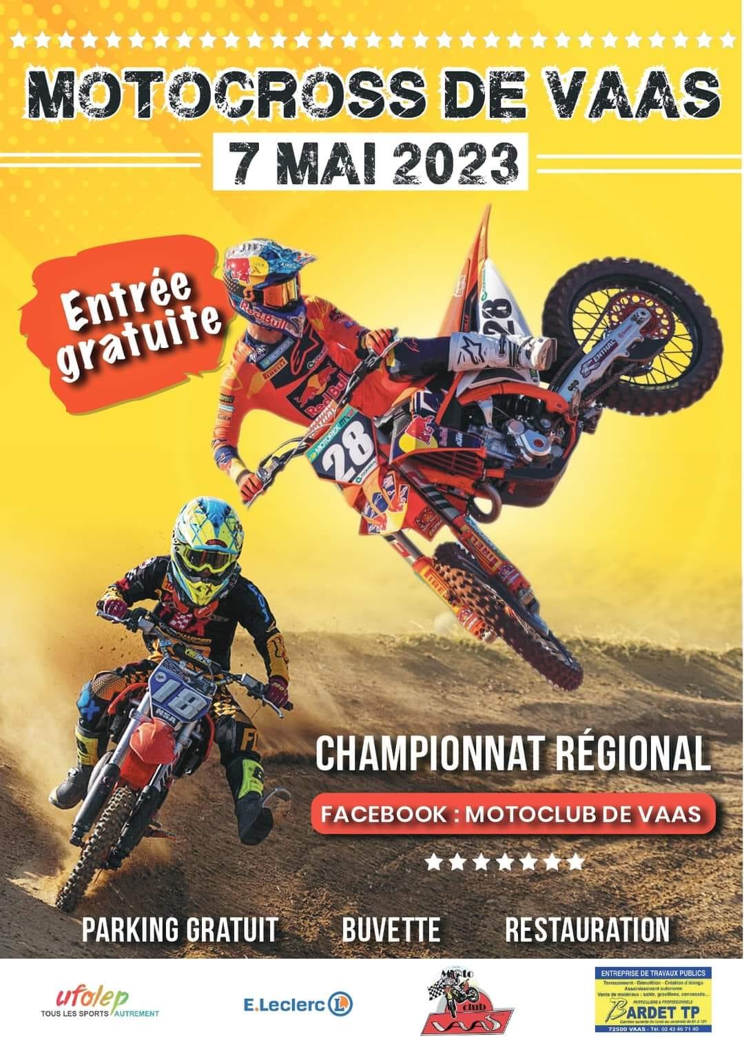 Moto cross de Vaas