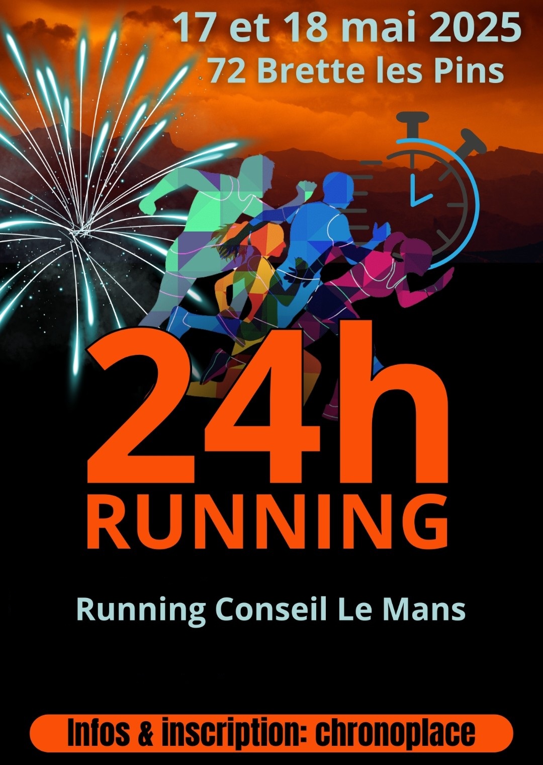 24h running